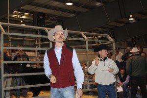 Luke Mobley, David Gazda and Shirley Myers at the Georgia Beef Expo 2011