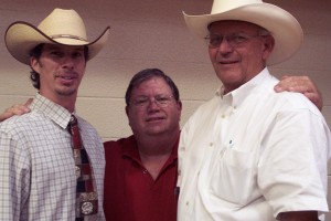 Luke Mobley, Wayne Bennett & Floyd Wampler At a Charolais Sale in Cullman, AL