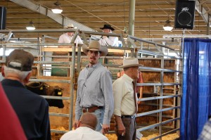 Luke Mobley & Legendary Shirley Myers @ Perry, GA Commercial Heifer Sale 2010