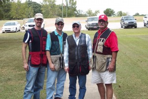 Luke, Glenn, Carroll & Paul Sporting Clays @ Meadows 9/24/10